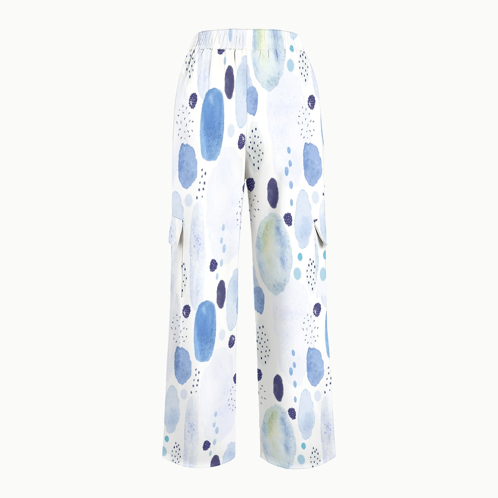 Women's Polka Dot Printed Scrub Set SP02