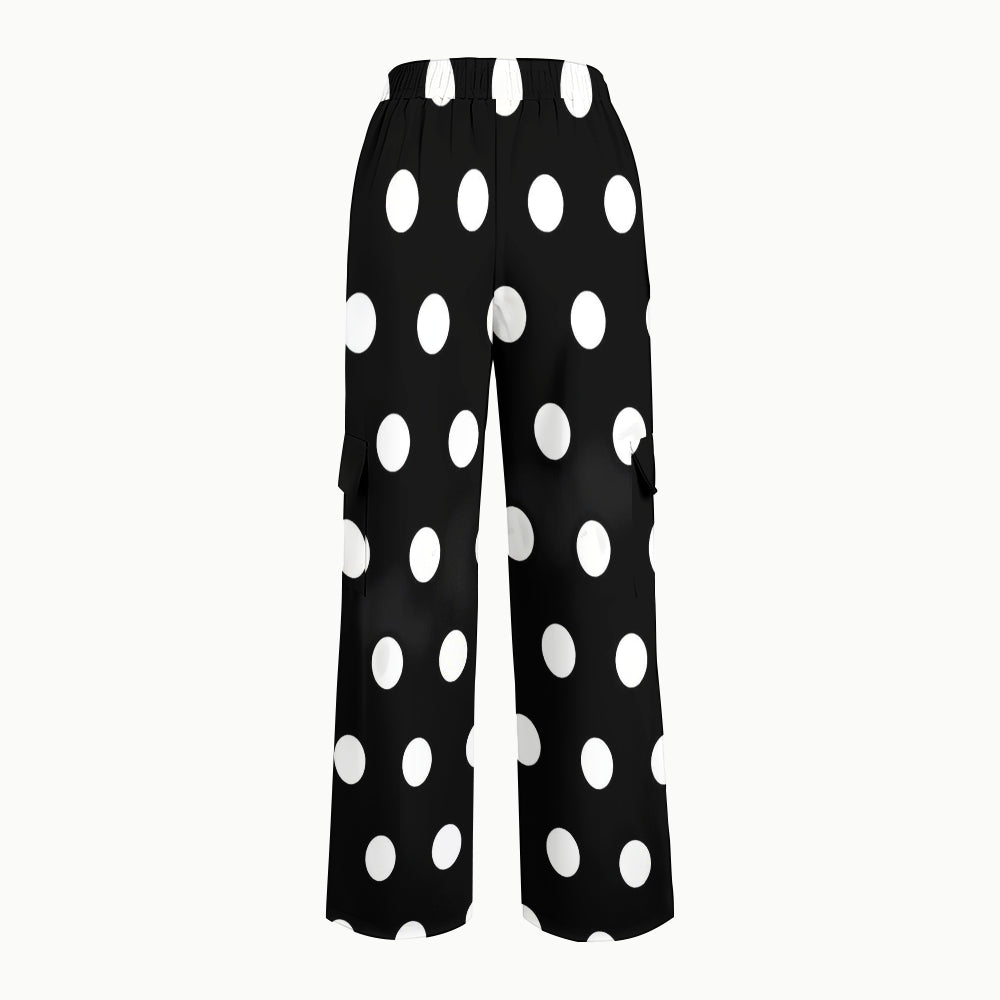 Women's Polka Dot Printed Scrub Set SP17