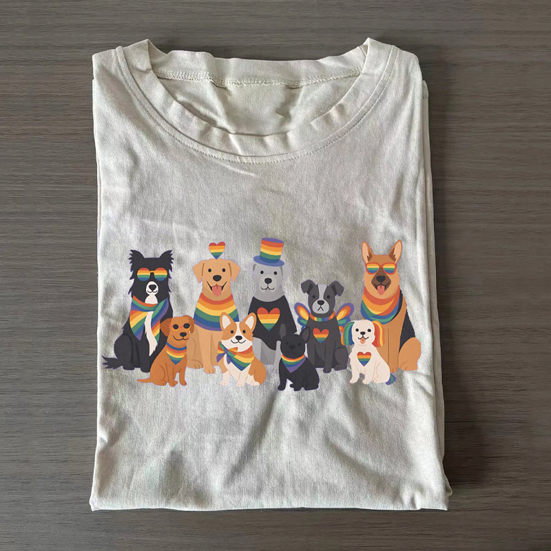Funny Pride Dogs T-shirt