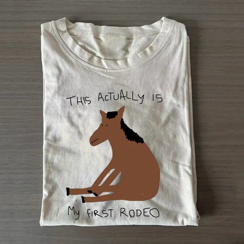 This Actually Is My First Rodeo T-shirt