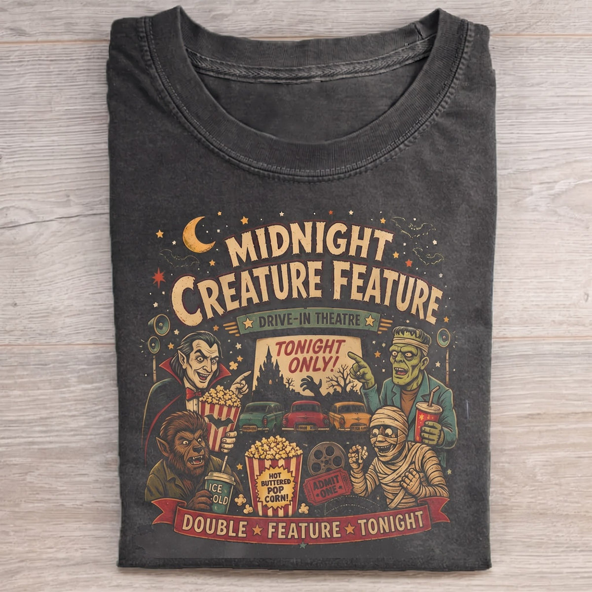 Midnight Creature Feature T-shirt