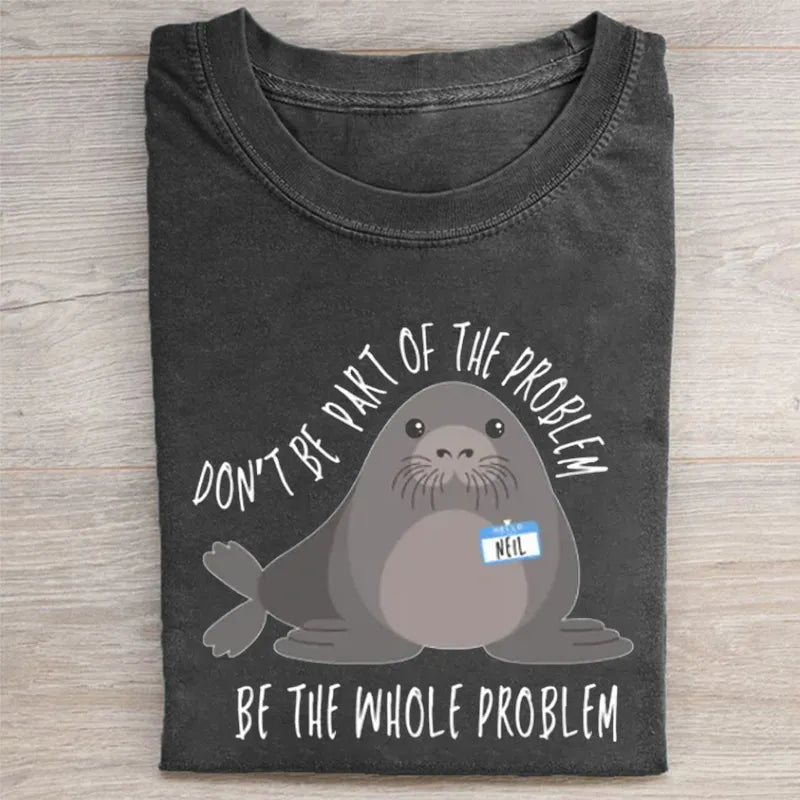 Funny Neil The Seal T-shirt