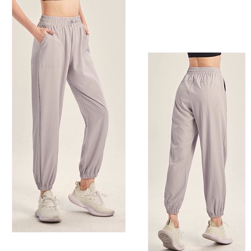 Fitness Yoga Sports Track Pants With Pockets