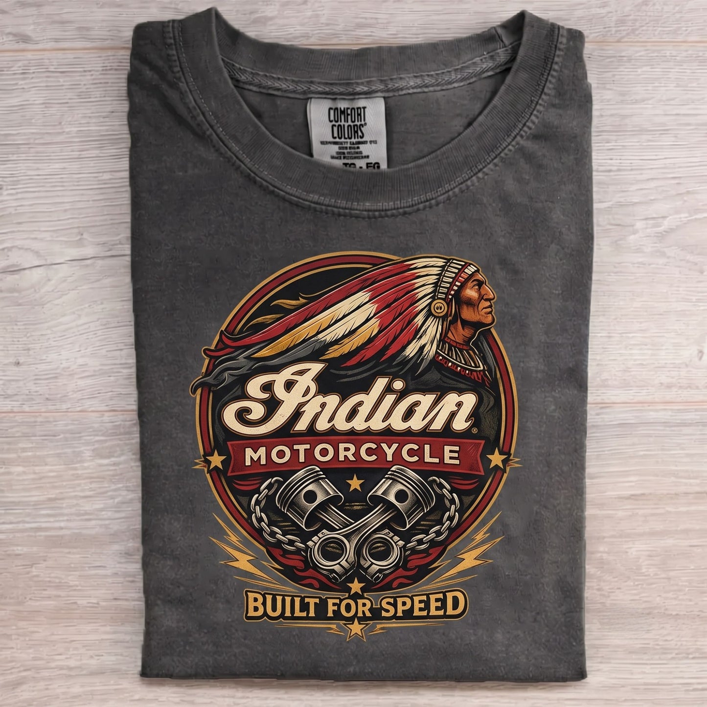 Indian Motorcycle Maroon T-shirt