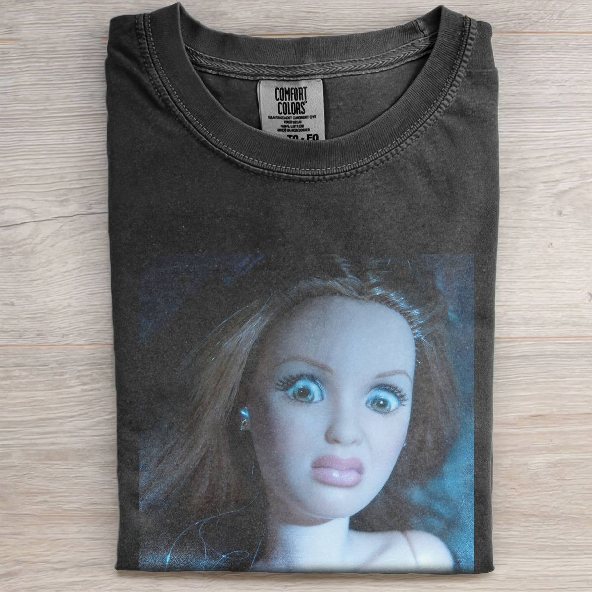DOLL FACE-INSPIRED DARK AND FUN TEE