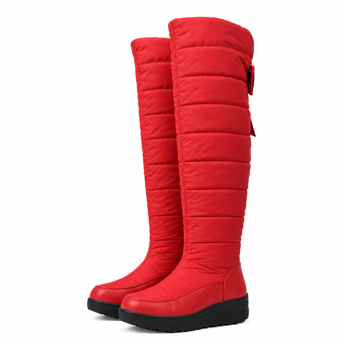 Rakkiss Women's FrostKiss Long Boots - Bow Detail Plush Lined Snow Boots (US 4-11)