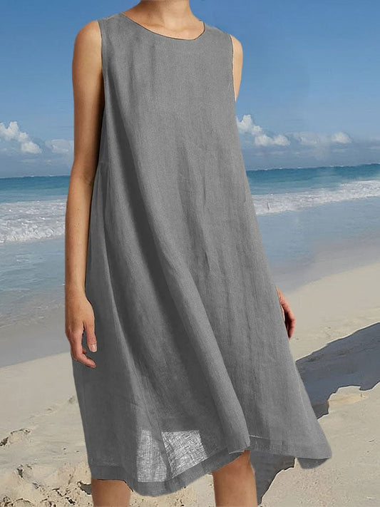Women's casual sleeveless dress