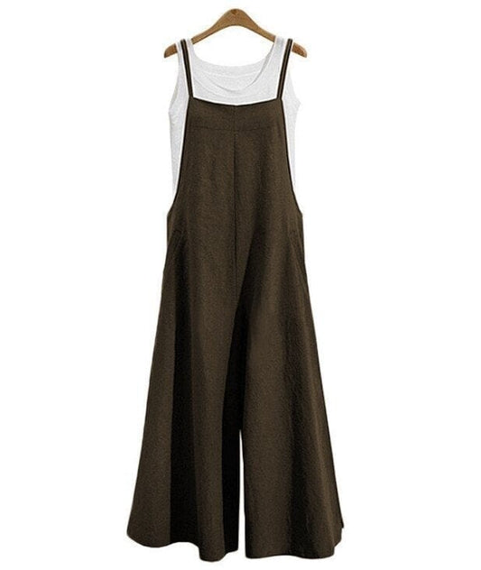 Women's Sleeveless Oversized Casual Jumpsuit-Buy 2 Get Extra 10% OFF Buy 3 Get Extra 15%OFF & Free Shipping