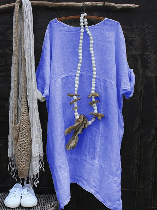 Women's Casual Elegant Cotton Dress