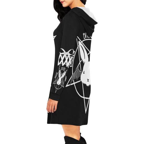 Evil Cutie Hoodie Dress