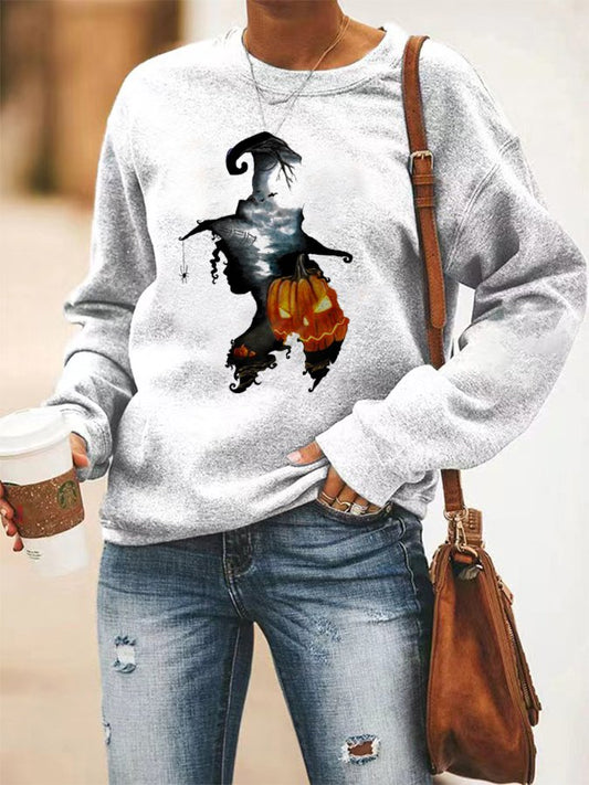 Ladies Halloween Casual Comfort Top