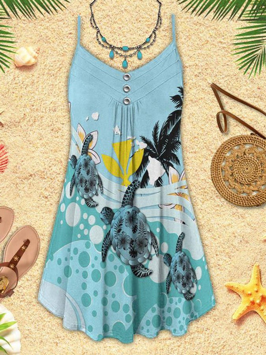 Turtle Resort Slip Dress