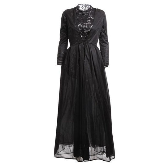 Black Gothic Lace Dress