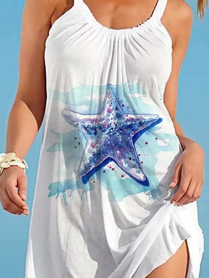 Starfish Holiday Slip Dress