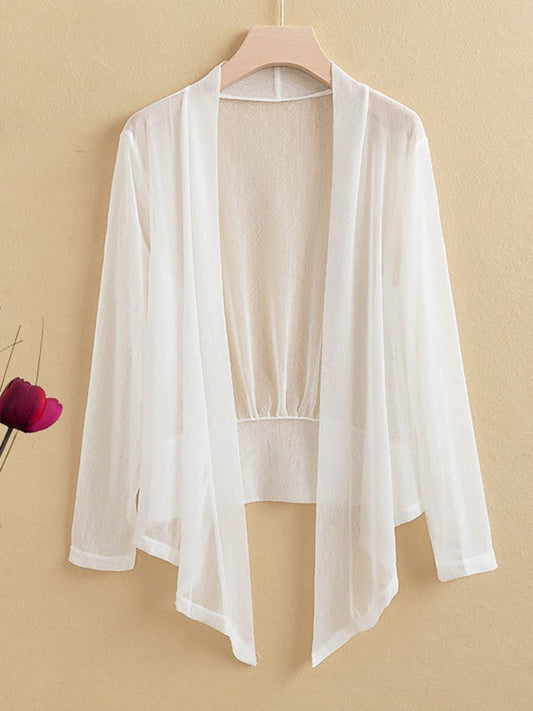 Ultra-Thin Mesh Summer Sunscreen Cardigan