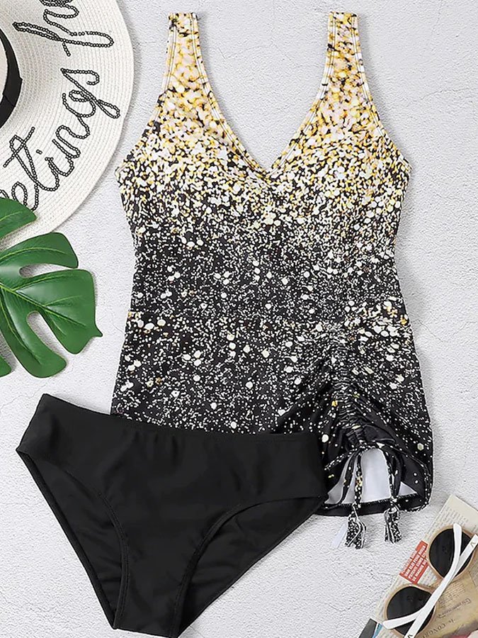 Place Print Swimsuit