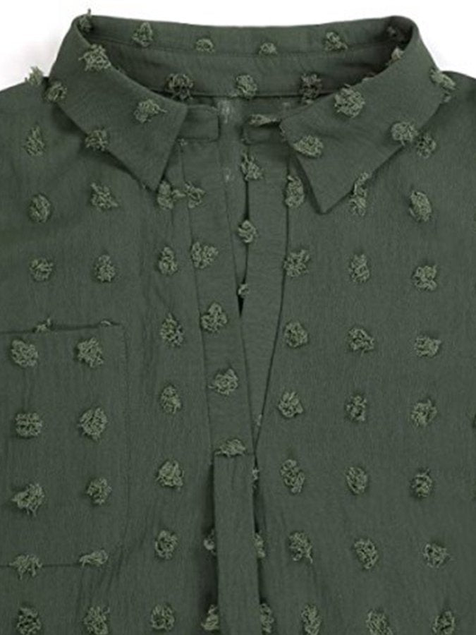 Women's Jacquard Casual Shirt