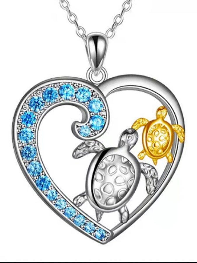 Turtle Beach Pendant Necklace
