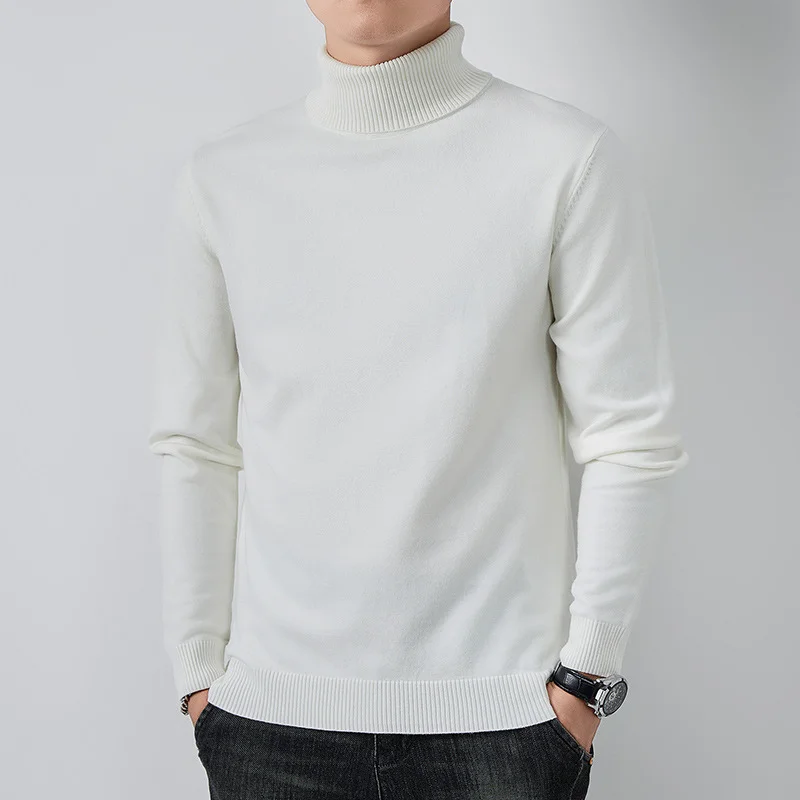 HARLAND NANOSILK MERINO KNIT TURTLENECK
