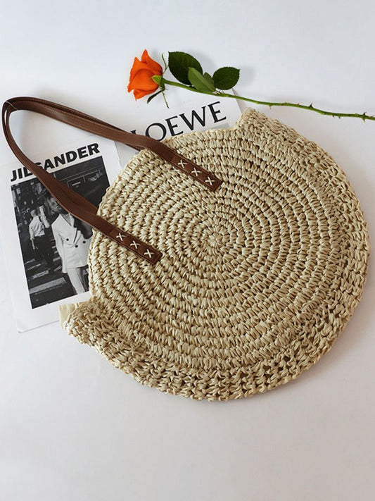 Boho Woven Tote Bag