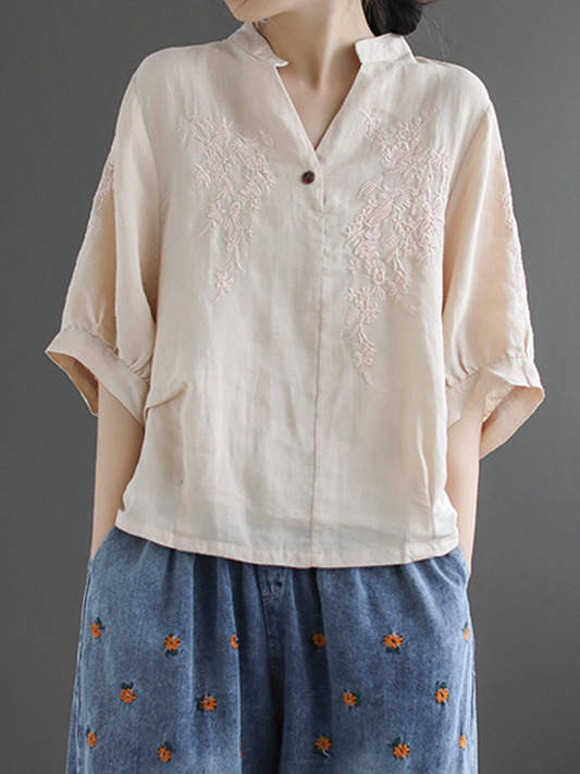 Women's Loose Casual Long Sleeve Shirt