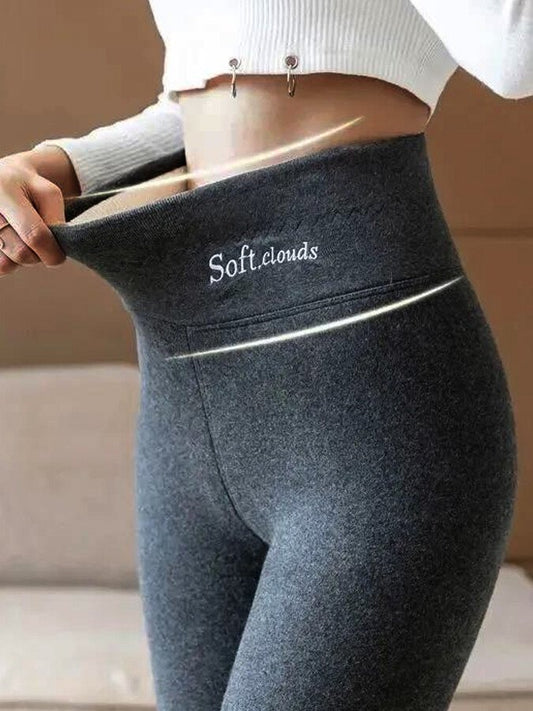 Women’s Plus Fleece Warm Leggings