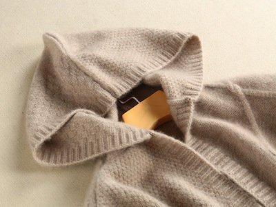 Women Winter Knit Coat Hoodie Outerwear Long Coat