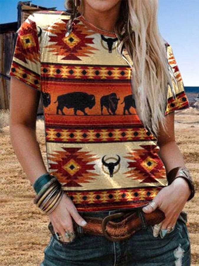 Retro Short Sleeve T-Shirt