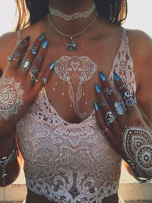 Template tattoo stickers