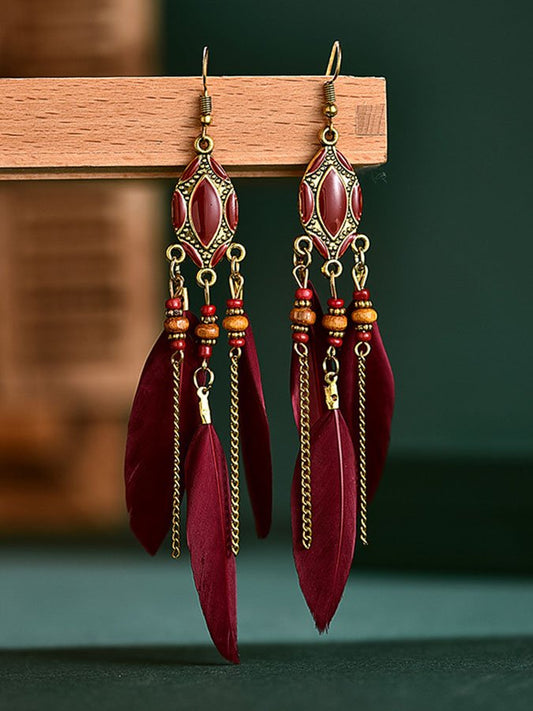 Boho Fringe Earrings