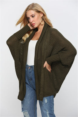 2022 Autumn Winter Knitted Cardigan For Women Long Sleeve