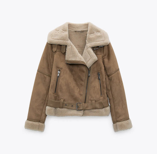 Smooth Falls Leather Jacket