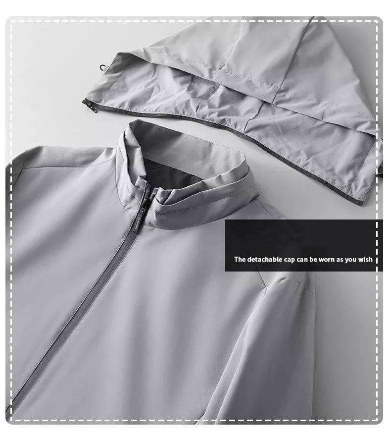 Men's Detachable Hooded Jacket