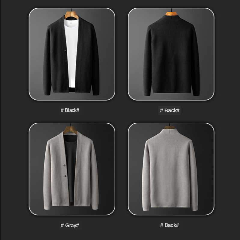 Men's simple and light sweater