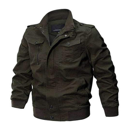 Men Military Bomber Jacket
