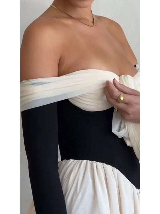 Blair Off-Shoulder Party Dress