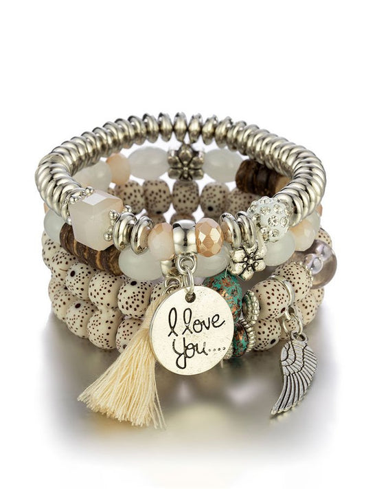 Women's Bohemian Multilayer Beaded Bracelet
