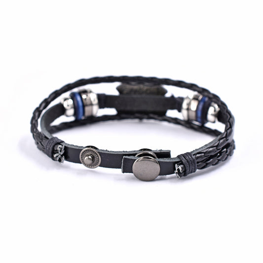 Route 66 Mother's Road Multilayer Leather Hand