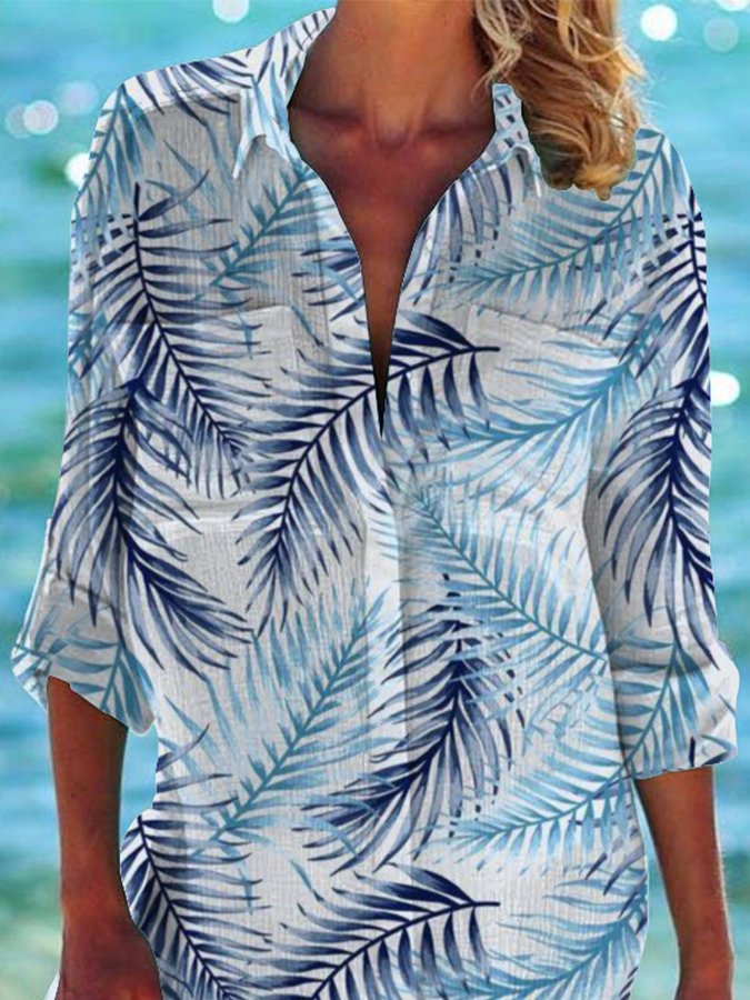 Vacation Print Shirt