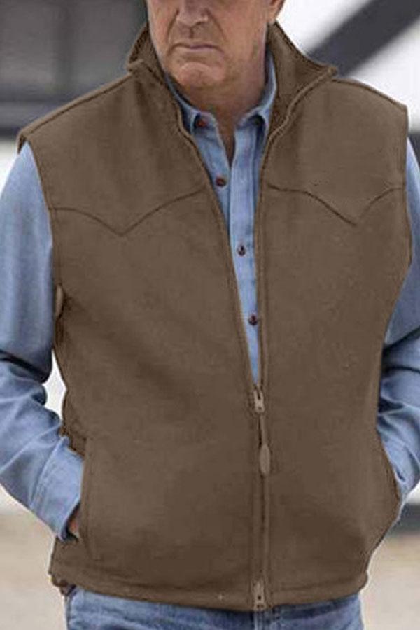 Men's Slim Waistcoat Jacket