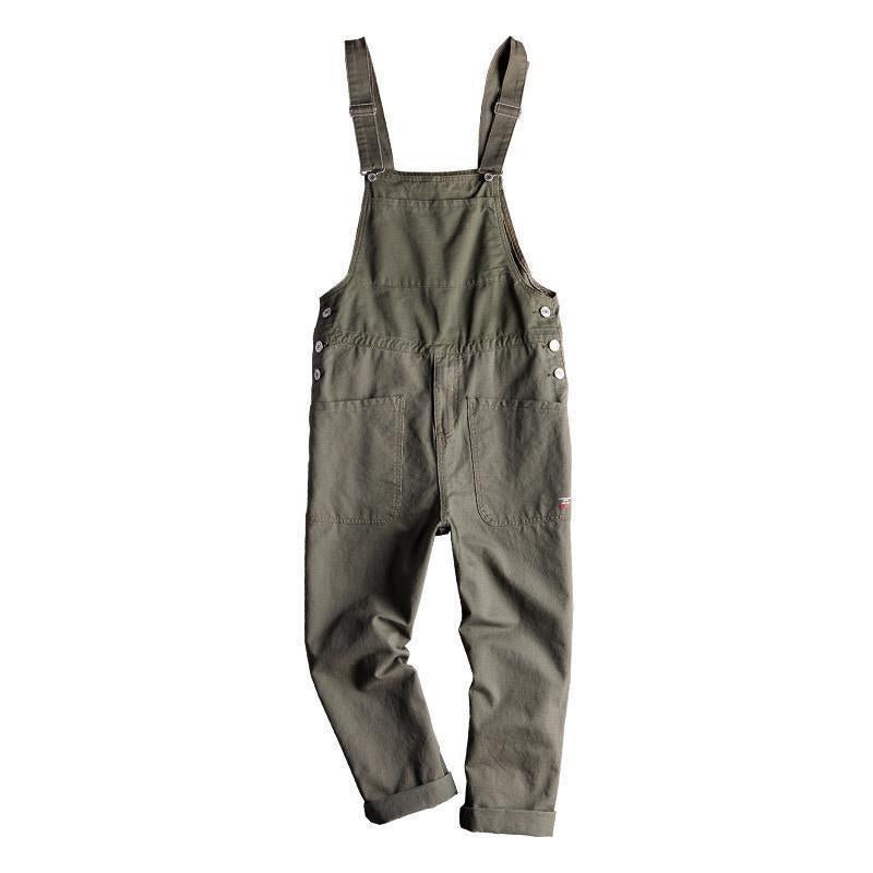 Men's Vintage Multi-Pocket Cargo Overalls 65658895Y