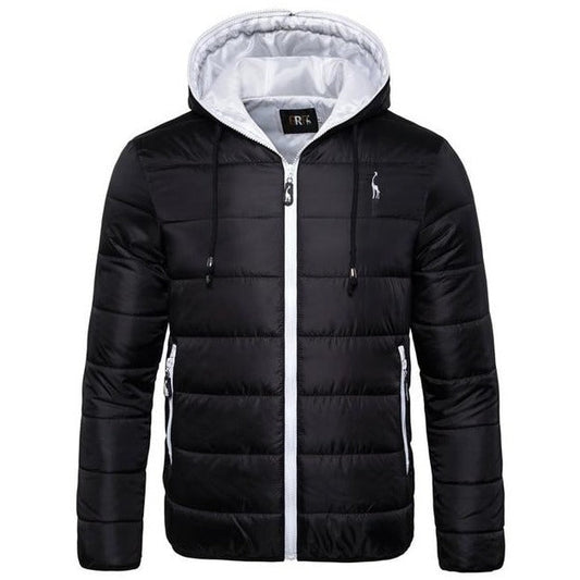 HOODED PUFFER JACKET