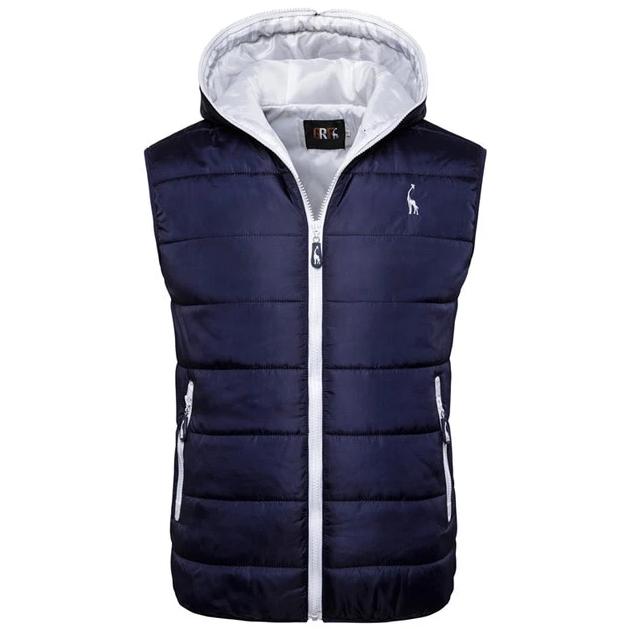 2021 HOODED SLEEVELESS PUFFER