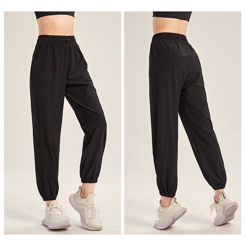 Fitness Yoga Sports Track Pants With Pockets