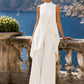 Asymmetric Layered Sleeveless Top & Wide-Leg Pants Set