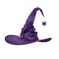 Halloween Gothic Dark Party Ruffled Witch Hat