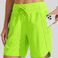 ⏰Hot Sale Women's Active 7 Inseam Athletic Long Running High Wasistband Shorts