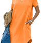 WOMEN'S CASUAL SHORT SLEEVE T-SHIRT DRESS WITH POCKET (BUY 3 FREE SHIPPING)