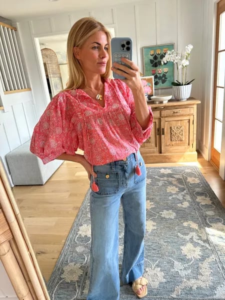 🧣👖Tummy Control Sailor Wide Leg Trouser