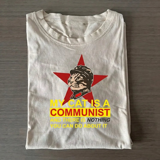My Cat Is A Communist T-shirt